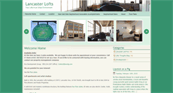 Desktop Screenshot of lancasterlofts.com